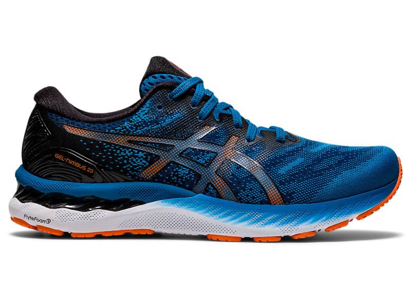 Sapatilhas Running Asics GEL-NIMBUS 23 Homem Azuis, 6745A650.129